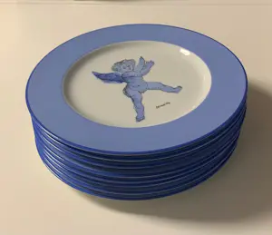 Corneille - Set van 8 borden (Laatste!)- De Blauwe Engel naar Rubens - 2002 kopen? Bied vanaf 90!