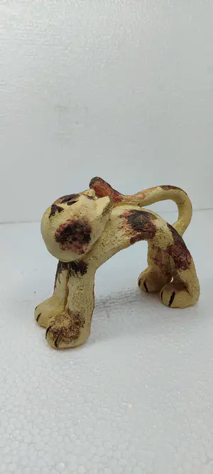 Niet of onleesbaar gesigneerd - BIFI schattige terra cat kopen? Bied vanaf 1!