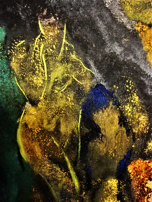 Theo Beerendonk - jaren 50 - expressionistische gemengde techniek- "twee naakten" gesigneerd kopen? Bied vanaf 52!