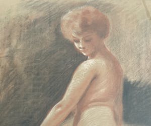 Jacob van Rossum - Vrouwelijk naakt op bed & vrouwelijk naakt voor gordijn kopen? Bied vanaf 1!