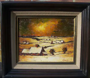 Fernand Bouckaert - Winterlandschap kopen? Bied vanaf 60!