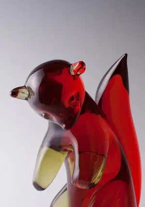 Flavio Poli - "Tier" von Flavio Poli für Seguso 1955 kopen? Bied vanaf 1550!