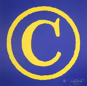 Rob Scholte - Zeefdruk, Copyright verkocht voor € 120!