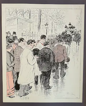 Theophile Alexandre Steinlen - Map met 24 werken van Theophile Alexandre Steinlen kopen? Bied vanaf 50!