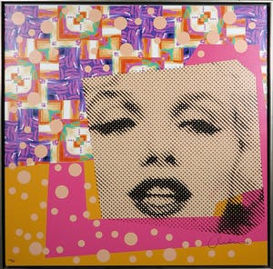 Arturo - Gilcée op Doek, Marilyn Monroe, Ingelijst (Groot) kopen? Bied vanaf 50!