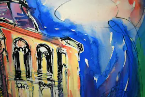 Edmond Wingen - de Matthiaskerk in Maastricht Limburg 1955 kopen? Bied vanaf 150!