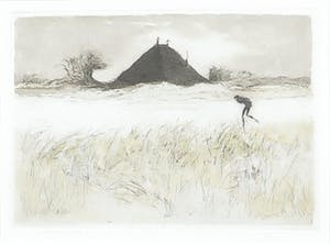 Mart Kempers - Ets en aquatint, Zonder titel - Ingelijst kopen? Bied vanaf 40!