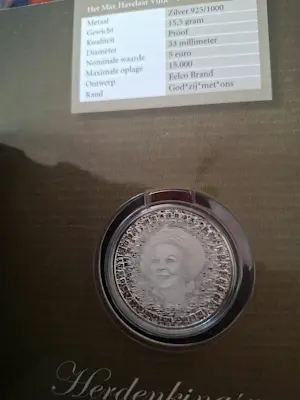Zilver - Max Havelaar gedenk munt Zilver proof kopen? Bied vanaf 25!