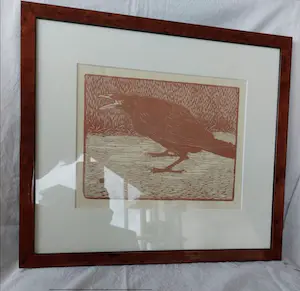 Jan Mankes - Schreeuwende Kraai 1918 - Ingelijst kopen? Bied vanaf 385!