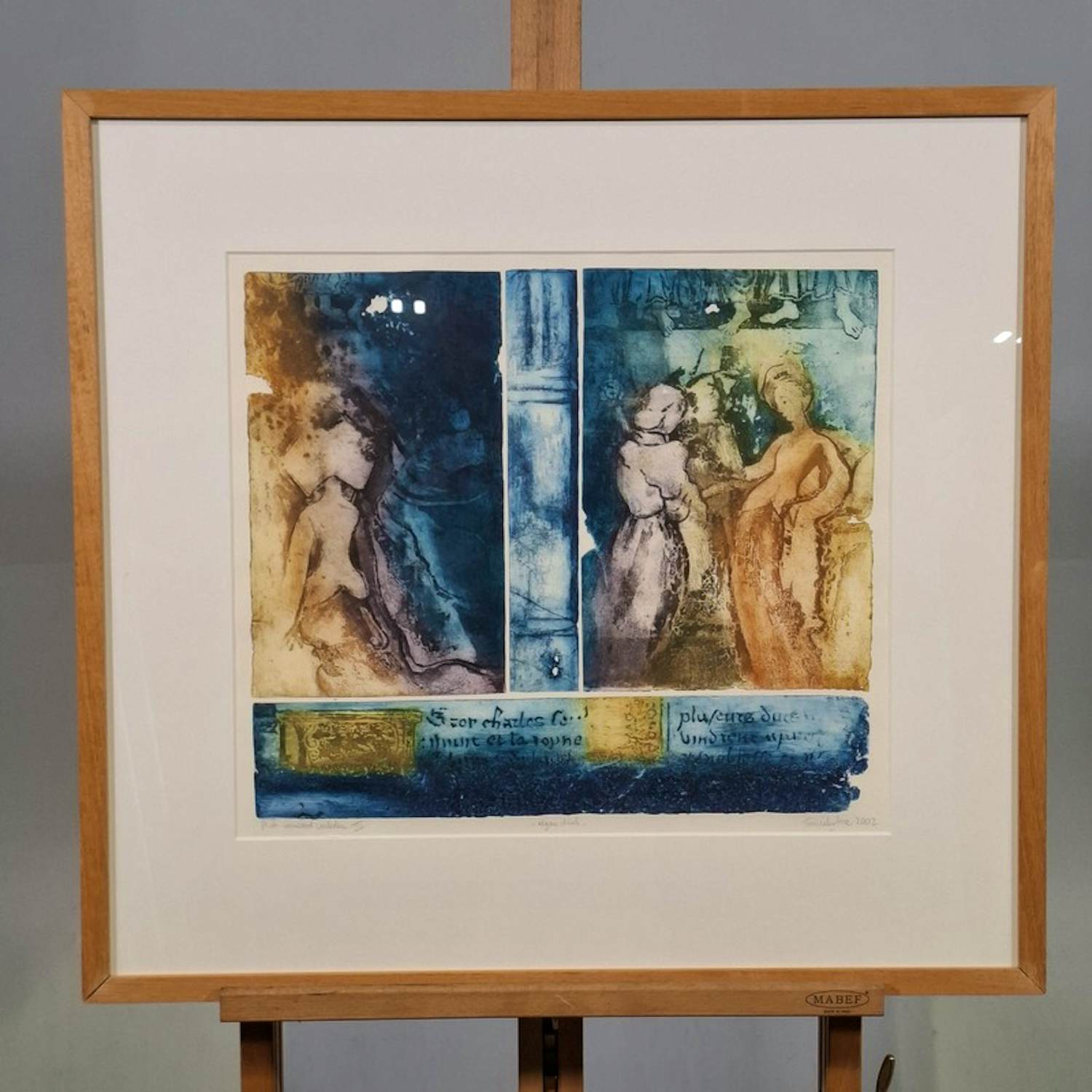 Ton Diekstra - Ets/aquatint , Verweerd verleden III kopen? Bied vanaf 45!