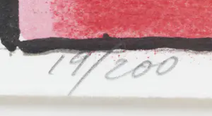 Corneille - Kleurenzeefdruk Overijssel Handgesign. kopen? Bied vanaf 275!