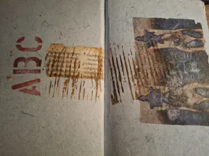 Rob Birza - Boek met een omslag van Leisteen, met originele Kunstwerken/Collages kopen? Bied vanaf 120!