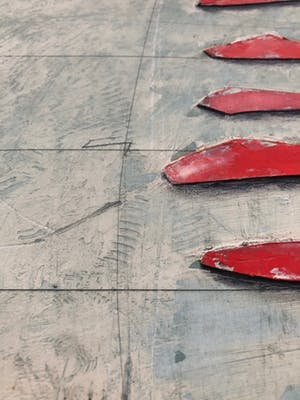 Cole Morgan - mooi ingelijst uniek werk met titel model #19 kopen? Bied vanaf 1100!