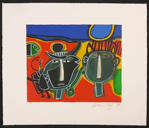 Corneille - Litho, Zonder titel kopen? Bied vanaf 1!