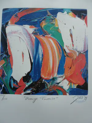 JAS - Zeefdruk, Orange Favoriete kopen? Bied vanaf 30!