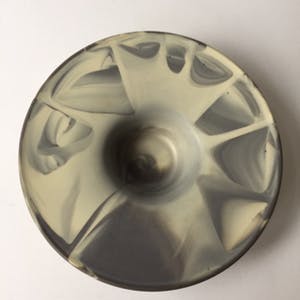 Rosenthal - Ufo schaal Queensberry marble, diameter 26,5 cm, zeldzaam kopen? Bied vanaf 59!