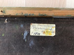 Paul van Eeden - "Benzinepomp bij avond" kopen? Bied vanaf 150!