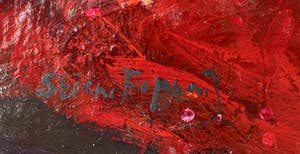 Stieni Foppen - Naamloos schilderij kopen? Bied vanaf 50!