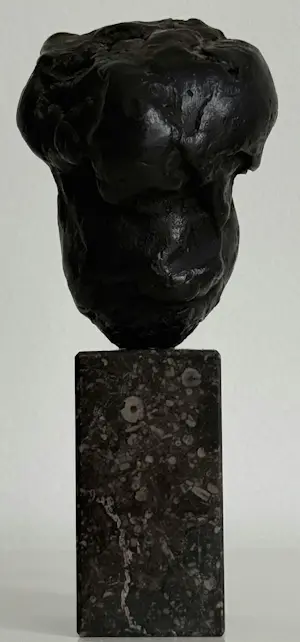 Pieter d' Hont - Bronzen sculptuur | 'Michel Simon' | 1967 kopen? Bied vanaf 750!