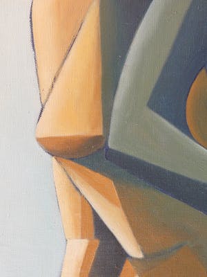 Eef van Maanen - Dansend paar - Olieverf 1954 kopen? Bied vanaf 1!