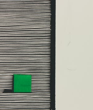 Pieter Becks - Houtsnede, Zonder titel kopen? Bied vanaf 35!