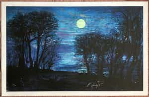 Ernst Fuchs - Starnberger See I verkocht voor € 100!