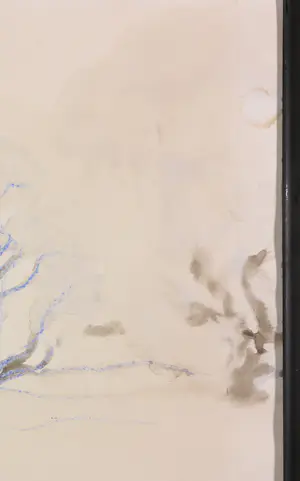 Jaap Min - Krijt- & inkttekening, Boerderij kopen? Bied vanaf 100!