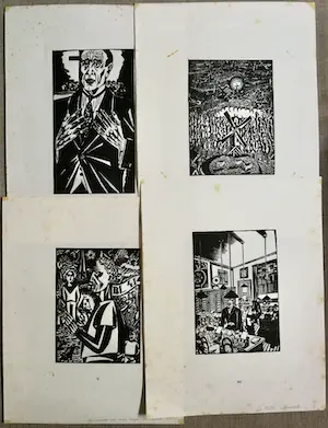 Frans Masereel - 15 houtsneden kopen? Bied vanaf 1!