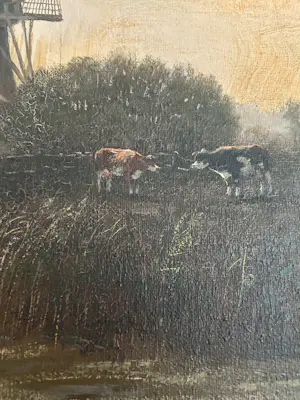 Jacobus Leonardus van der Meide - Hollands landschap? kopen? Bied vanaf 20!