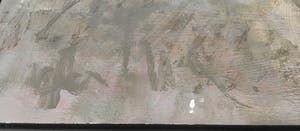 Jan Schoffelmeijer - Acryl op paneel, Z.T. Abstracte compositie in bruin- en grijstinten - Ingelijst kopen? Bied vanaf 1!