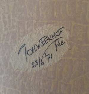 Niet of onleesbaar gesigneerd - Joh. W. Eekhof kopen? Bied vanaf 10!