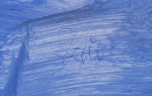 Franscz Witte - Gemengde techniek op papier, Abstract Z.T. (Groot) kopen? Bied vanaf 1!