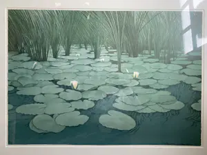 Jean Paul Vroom - Waterlelies met riet kopen? Bied vanaf 1!