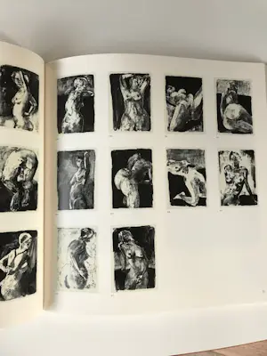 Jeroen Hermkens - litho Naakt X (mooi ingelijst) kopen? Bied vanaf 90!