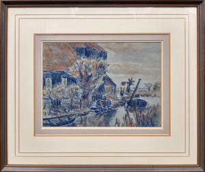 Frans Room - Gezicht op Wormerveer (Guisveld) kopen? Bied vanaf 35!