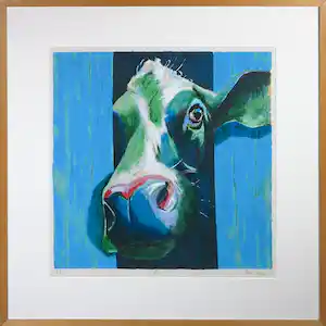 Theo Onnes - Zeefdruk, Eva - Ingelijst vendu pour 50€ !