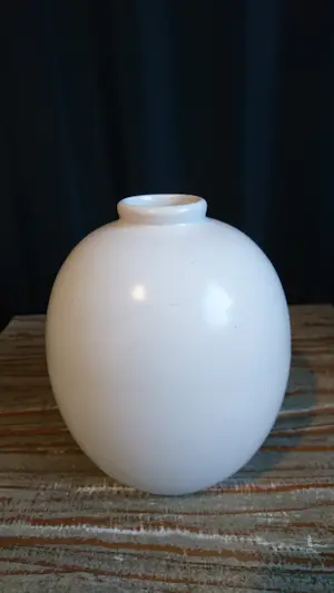 Plateelbakkerij Schoonhoven - Matwitte geglazuurde bolvaas model 275 kaufen? Bieten Sie von 15!