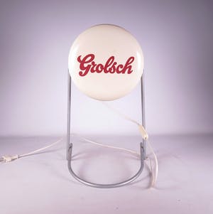 Curiosa - Grolsch Beugel Tafeltje + Lamp kopen? Bied vanaf 1!