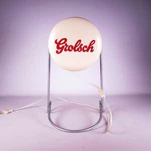 Grolsch Beugel Tafeltje + Lamp verkocht voor € 1!