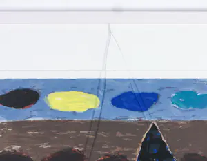 Harrie Gerritz - Zeefdruk op papier, Autumn clouds - Ingelijst kopen? Bied vanaf 100!