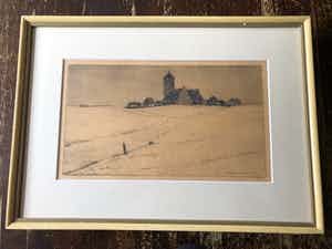 Willem Witjens - Landschap verkocht voor € 75!