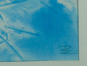 Peter Zondervan - Aquarel, Zonder titel - Ingelijst kopen? Bied vanaf 1!