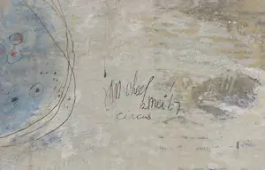 Jan van Heel - Gemengde techniek op papier, Circus kopen? Bied vanaf 600!