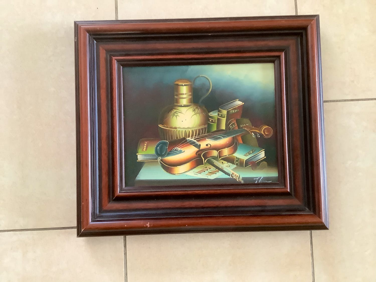 Niet of onleesbaar gesigneerd - Heel mooi stilleven , goed geschilderd en gesigneerd kopen? Bied vanaf 1!