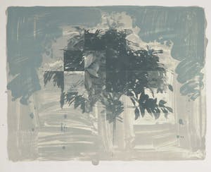 Joseph Cals - en Rene Glaser, Lot van twee litho's, Hommage aan Graham Sutherland + Z.T. kopen? Bied vanaf 1!