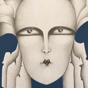 Patrick Conrad - Zeefdruk - 1977 - Gesigneerd - 75/250 kopen? Bied vanaf 55!