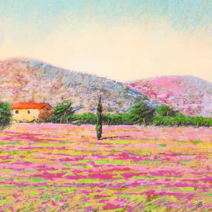 Mario Soave - Bloemenveld kopen? Bied vanaf 40!