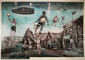 Rob Clous - Basketball. 50 jaar NBB Haarlem verkauft für € 49!