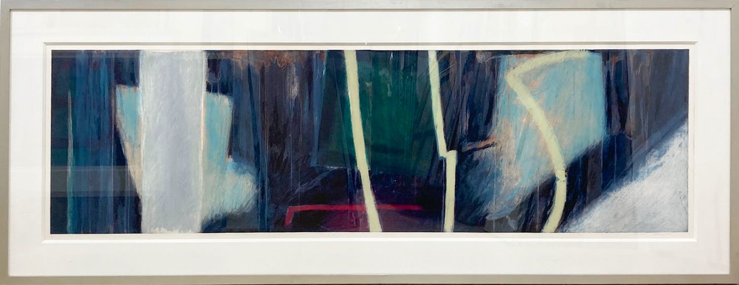 Kees Slegt - Grote ets, Zonder titel - Ingelijst (Zeer Groot!) verkocht voor € 150!