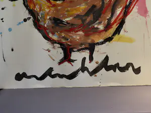 Anton Heyboer - (1924-2005) Kip kopen? Bied vanaf 275!